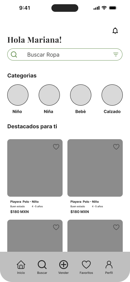 Home — Wireframe