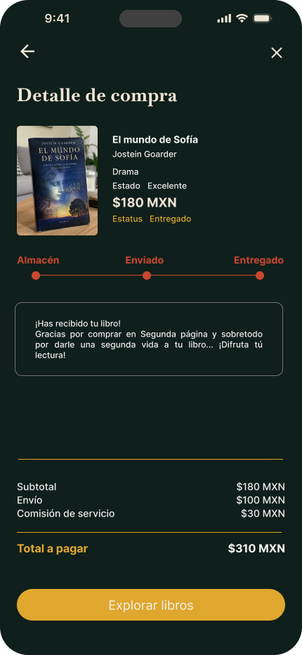 Segunda Página — ISBN
