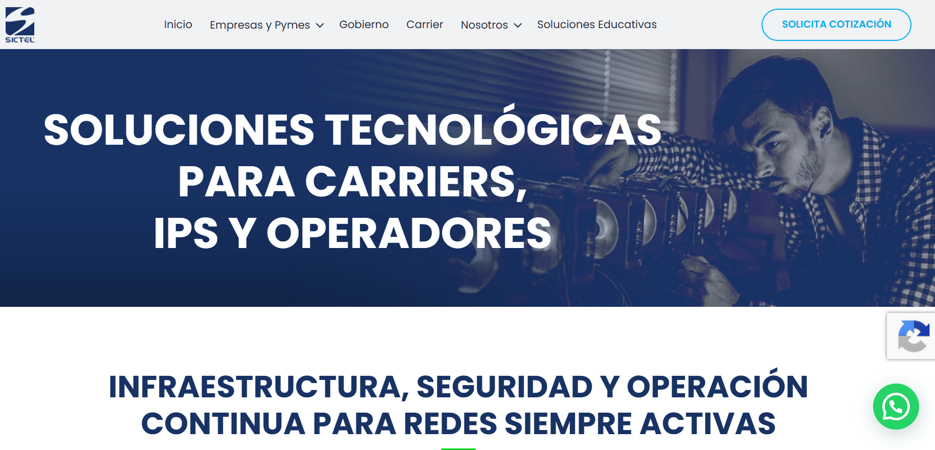 Carrier — sitio original